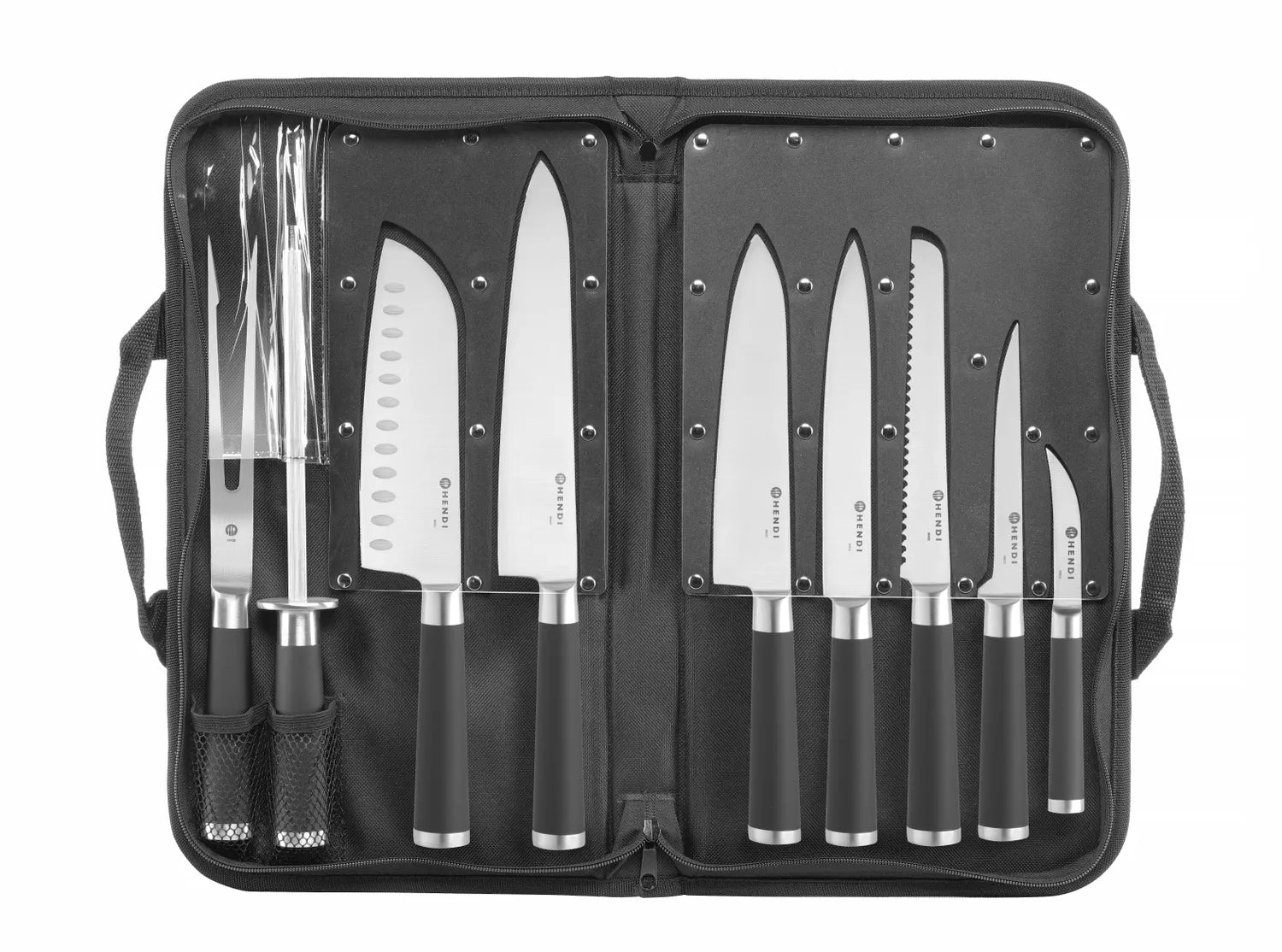Mallette de couteaux 9 pièces