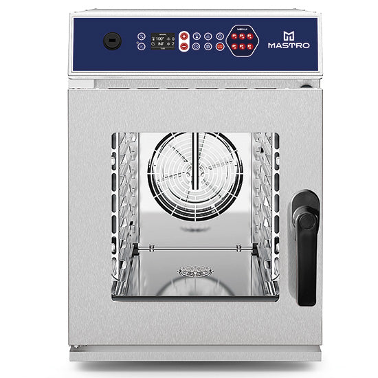 Four mixte électrique à vapeur directe, 6x GN 2/3  AIB0056