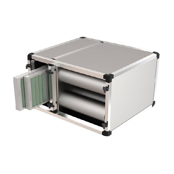 Système professionnel de filtration et purification d'air Unninox FBK-2500 sans moteur avec filtres à charbon actif