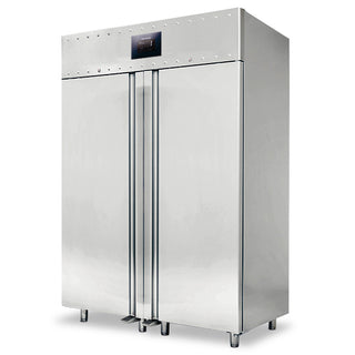 Réfrigérateur 1400 litres en inox GN 2/1, -2°/+8°C, isolation 85 mm - WiFi BMA0024/FN