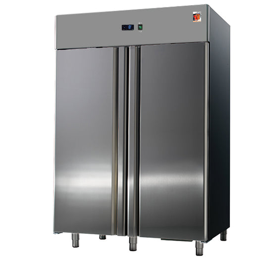 Réfrigérateur 1400 litres en inox, GN 2/1, -2°/+8°C BMA0211