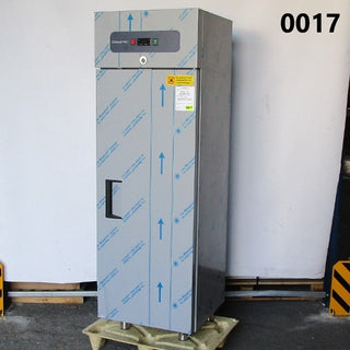 400 liter RVS vriezer, 460x485 mm, -10°/-18°C - BESCHADIGD