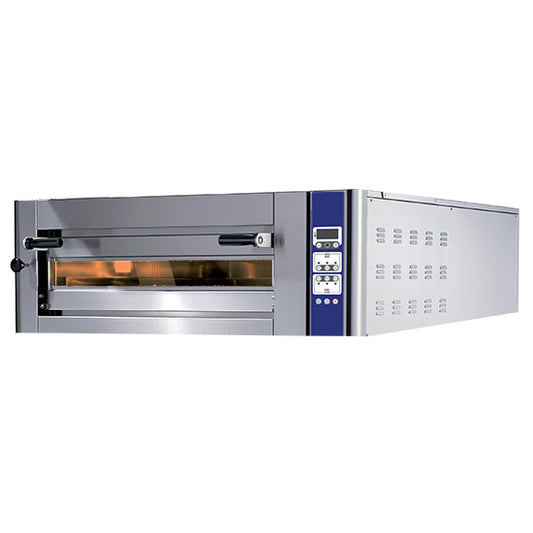 Extra grote elektrische pizzaoven, 2x 6 pizza’s Ø 350 mm