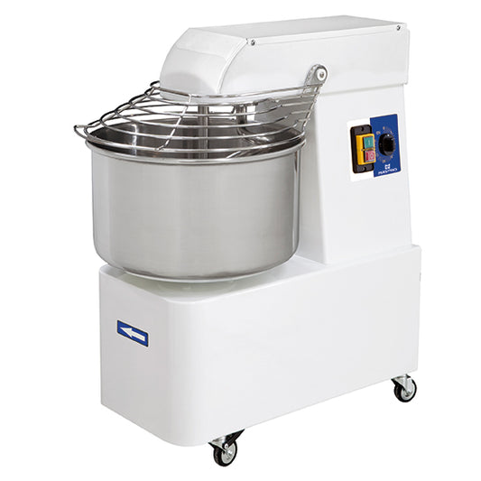 Spiraalmixer op wielen, 35 kg/41 liter, 2 snelheden, met timer CBD0006/P2V 