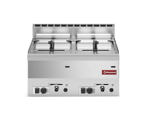 Gasfriteuse 2 tanks 8 liter -Top- G65/F16-7T-N 