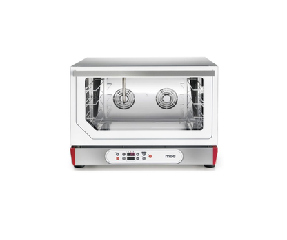 Elektrische heteluchtoven 4x GN 1/1 - 60x40 cm, directe inspuiting en automatisch reinigingssysteem