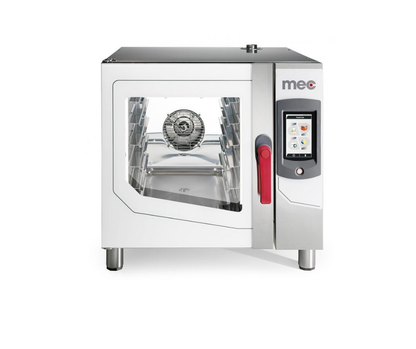 Elektrische heteluchtoven 4x GN 1/1 - 60x40 cm, directe inspuiting en automatisch reinigingssysteem