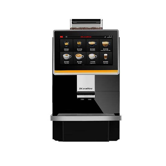 Machine à café professionnelle DRCCB 'COFFEE BREAK' – 100 tasses/jour, design compact avec lait frais – Virtus Group