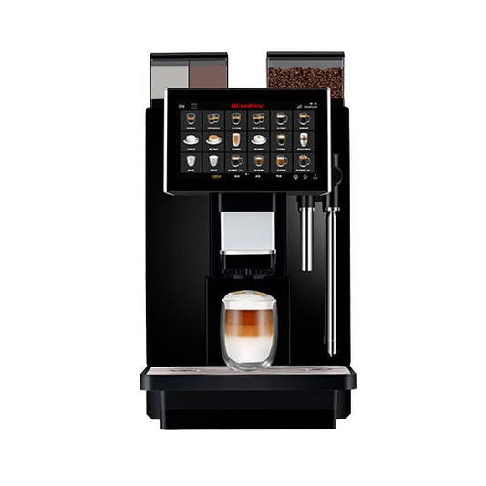 Machine à café professionnelle DRCCZ 'COFFEE ZONE' – 200 tasses/jour, avec lait frais et modules solubles – Virtus Group