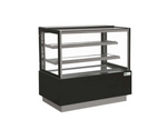 1200 Vierzijdige glazen vitrine Rechte beglazing • 2 EDEN50 planken