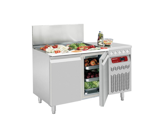 Vrieskast, geventileerd, 2 deuren (1100 liter) 