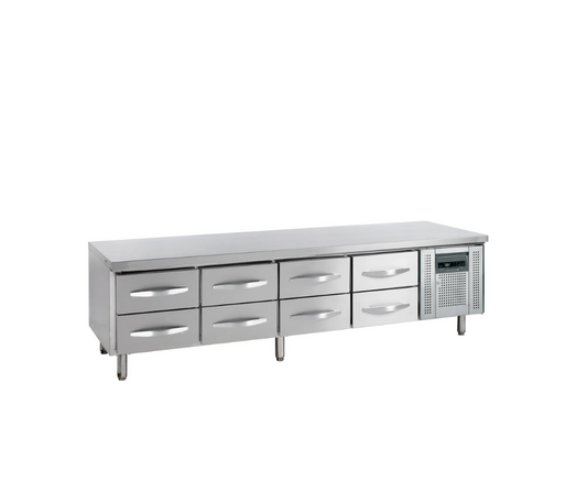 Gekoelde kelder 2 deuren optie lades