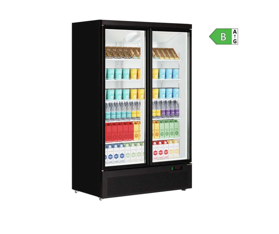 2 GLAZEN DEUR KOELKAST SVO-1000R 7455.2900