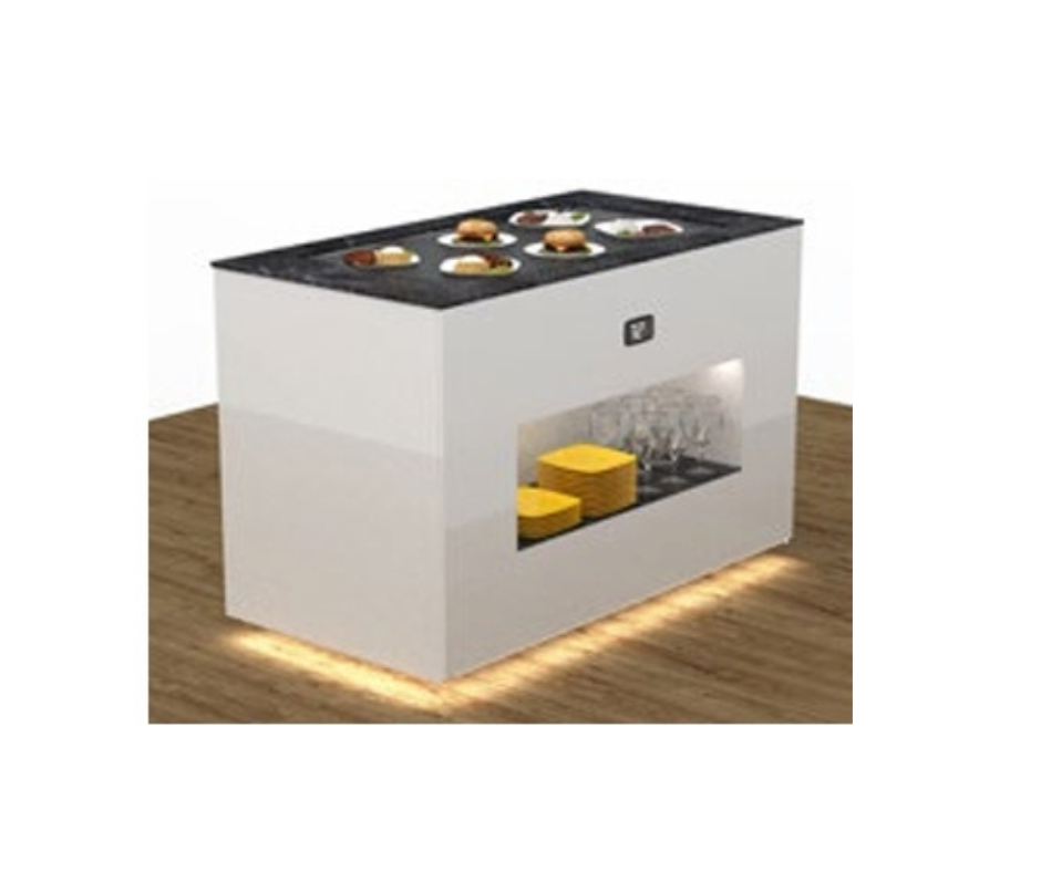BUFFETACCESSOIRES: BUFFETMODULE MET VERLICHTE BASIS 