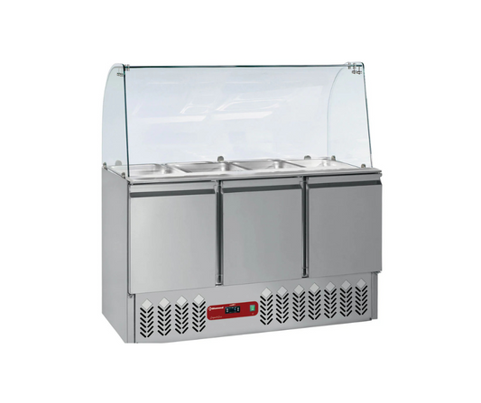 Vrieskast, geventileerd, 2 deuren (1100 liter) 