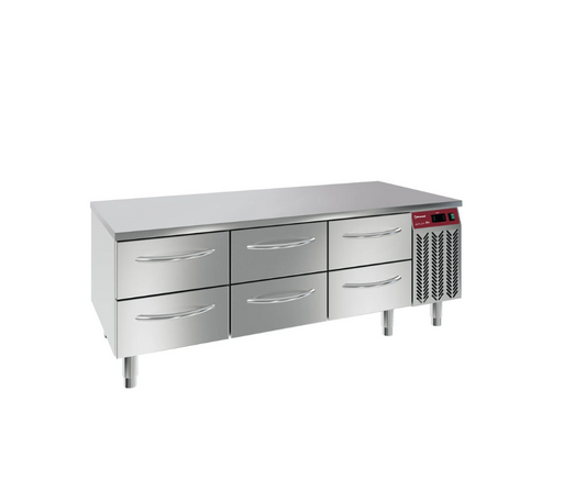 Gekoelde kelder 2 deuren optie lades