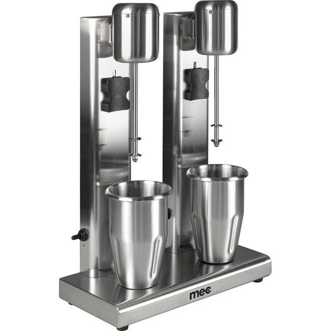 Mixeur à milkshake double - Smoothies, milkshakes, mousses 1L