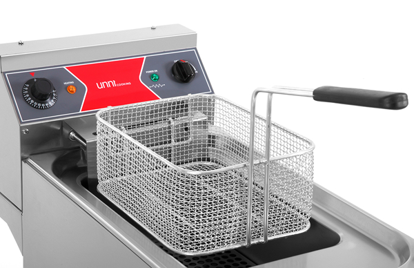 Friteuse électrique professionnelle 10 L 9 kW – 400 V Unninox UNN65-FRT-M1