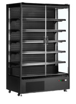 Wandgemonteerde gekoelde vitrine met 2 glazen deuren – 1292L – TEFCOLD PC1250B