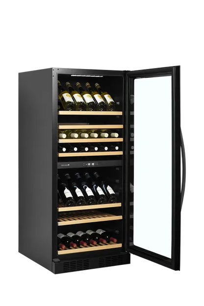 Drankenkoelkast - 341 L - 3 schuifdeuren - 6 verstelbare planken