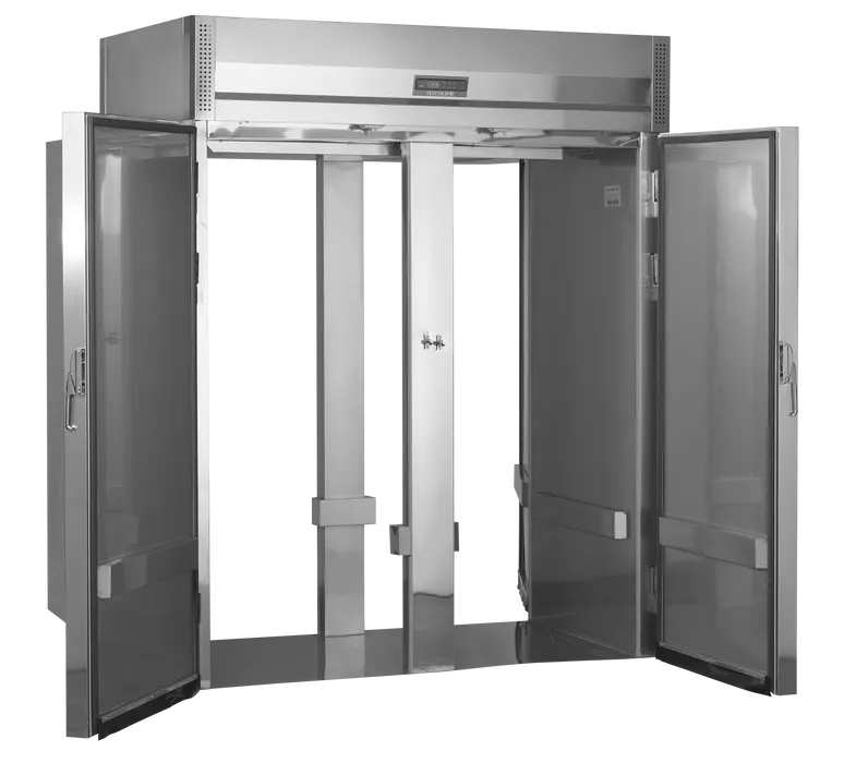 Armoire Réfrigérée Positive Tefcold RTC1760X1 - Pour Chariot, 4 Portes, 832L Net, Inox & Classe 5