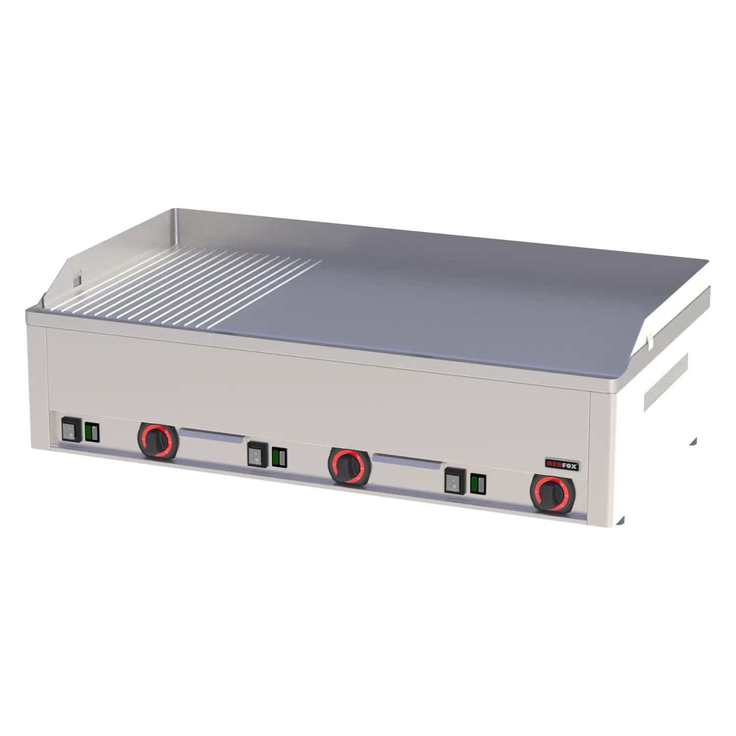97x48 cm Elektrische combi-kookplaat TOP 400 V | REDFOX - FTHR 90 E
