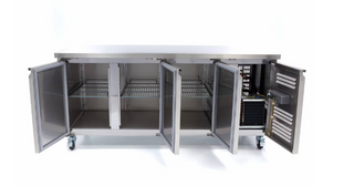 Opzetkoelkast - 465 L - 180 cm - 3 deuren 