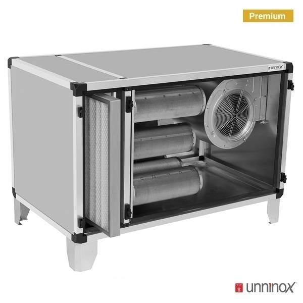 Système professionnel de filtration et de purification d'air Unninox FTBK-3000