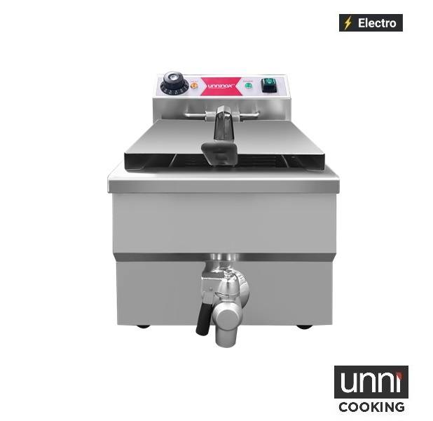 Friteuse électrique professionnelle 8 L Budget UnniCooking E608DF