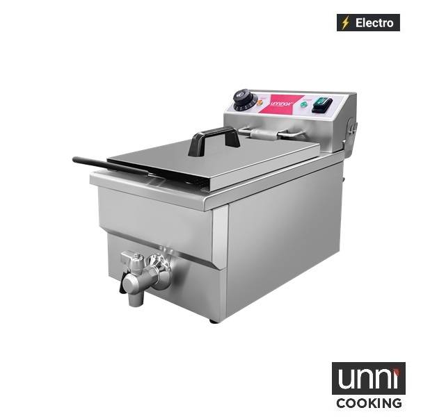 Friteuse électrique professionnelle 8 L Budget UnniCooking E608DF