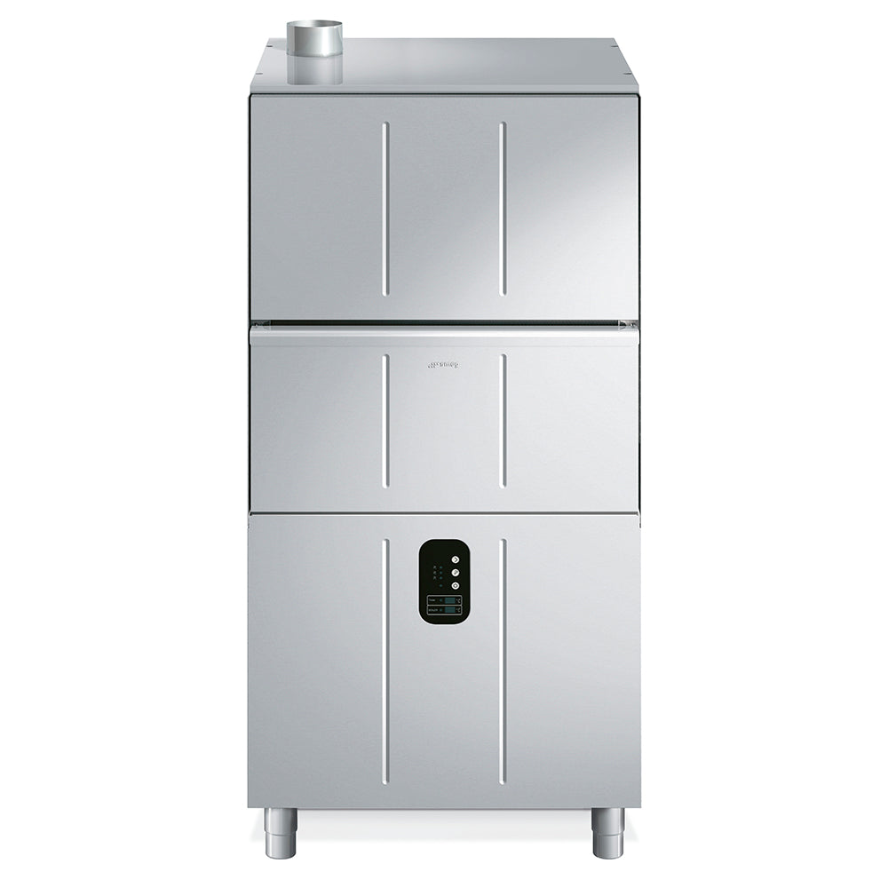 LAVE-BATTERIES Gamme ECOLINE - Electronique Série UW6070 - Panier 600x700mm+ Electrovanne de vidange