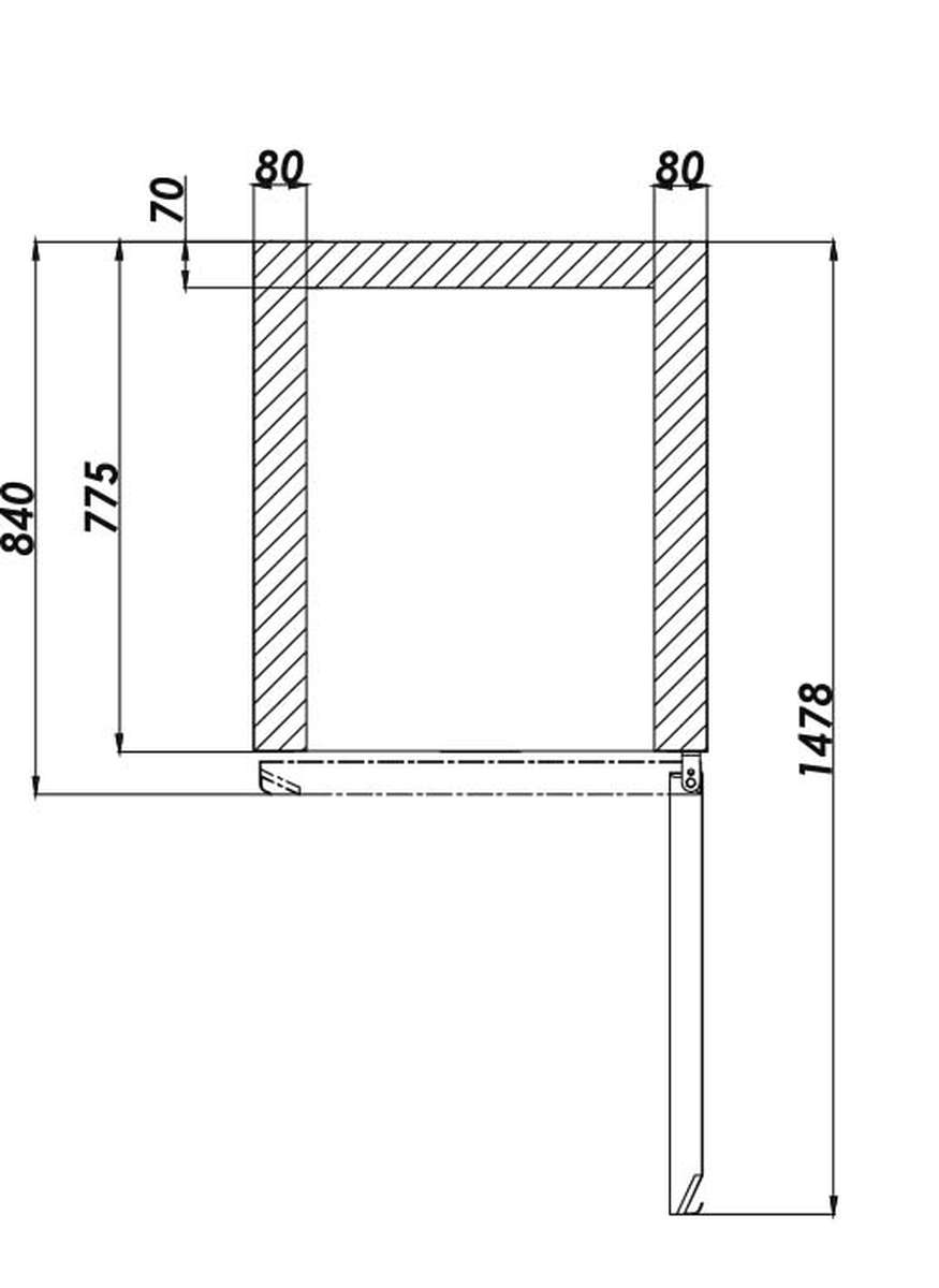 Armoires de congélation embouties AFI — OZ700N — 700 L – vue 2