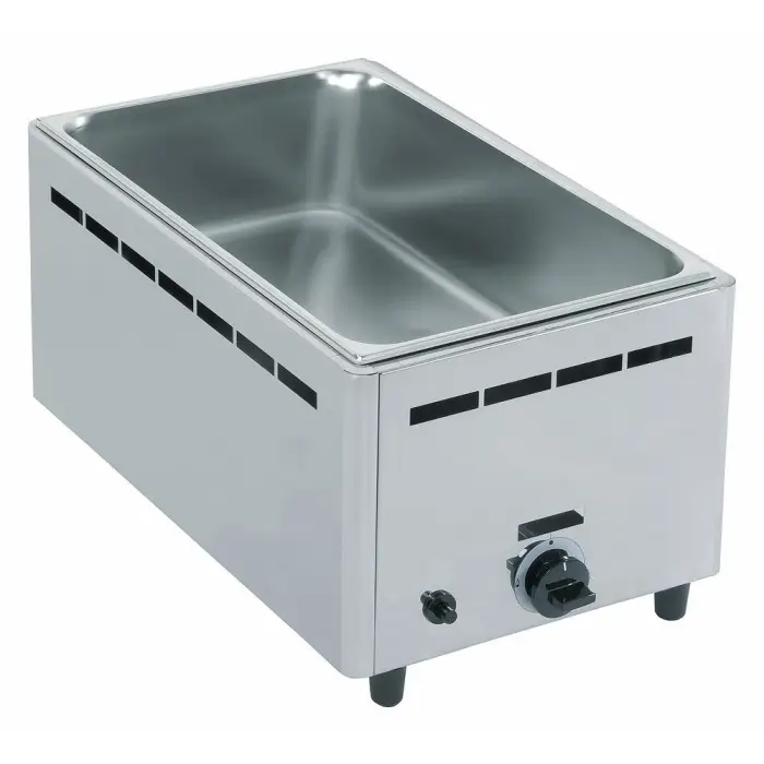 Bain-marie gaz de table 1 cuve gn h=150 mm - Bain marie