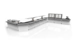 Basis warm buffet – Sahara – BUS-serie – 1300x700x875 mm