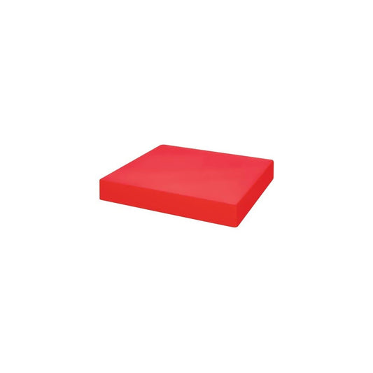 Bloc de Découpe Rouge 500x500x100mm