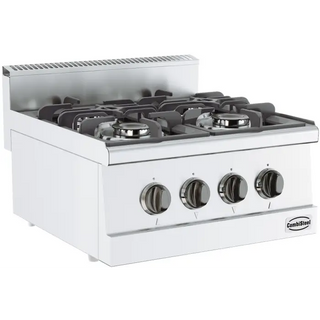 Cuisiniere a gaz 4 bruleurs a poser gamme 600 - Cuisiniere