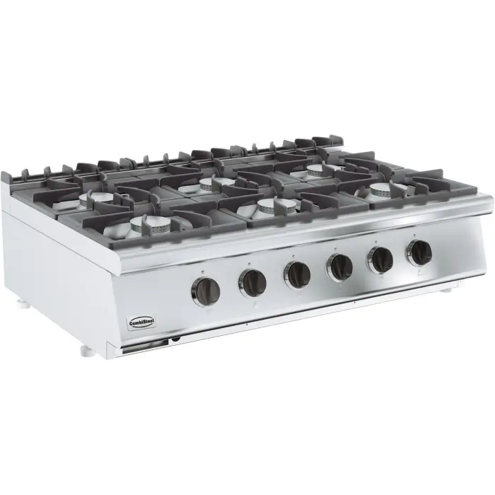 Cuisiniere a gaz pro 6 bruleurs 1200x700 - Cuisiniere a gaz