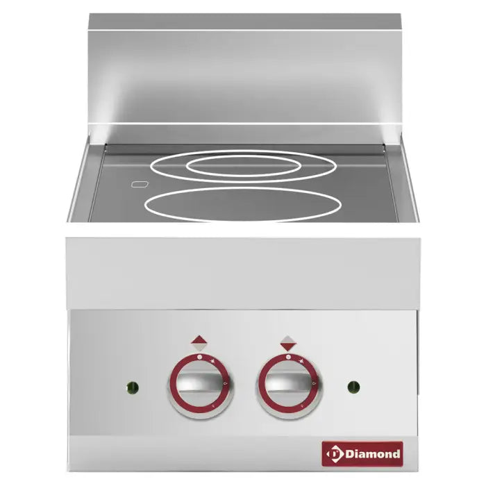 Cuisinière électrique vitro-céramique 2 foyers -top- Alpha