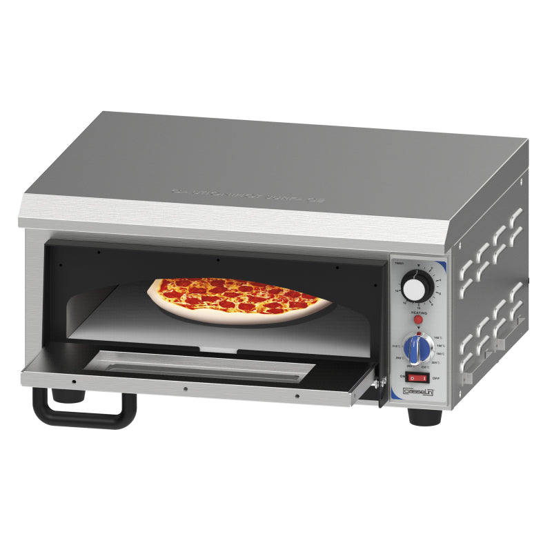 Elektrische pizzaoven met 1 kamer en 35 cm 