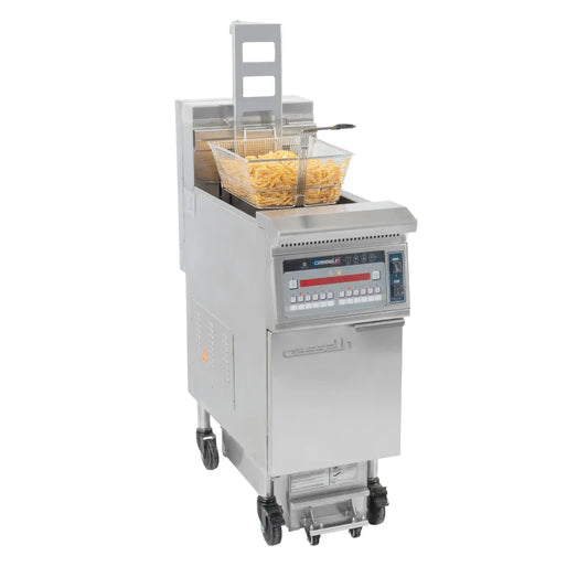 Friteuse électrique avec relevage automatique et filtration 22 litres 17kW
