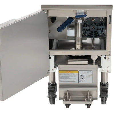 Friteuse électrique avec relevage automatique et filtration 22 litres 17kW