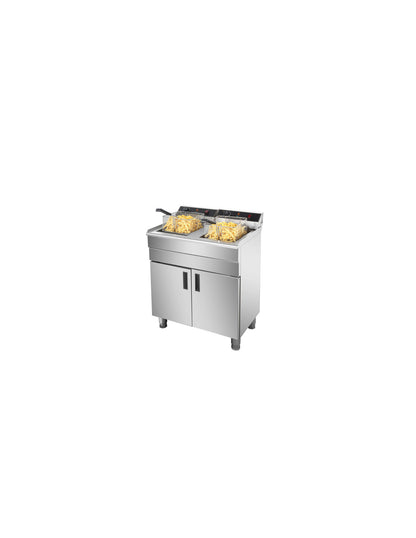 Friteuse - électrique professionnelle double 16L + 16L