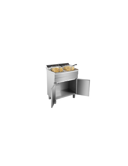 Friteuse - électrique professionnelle double 16L + 16L