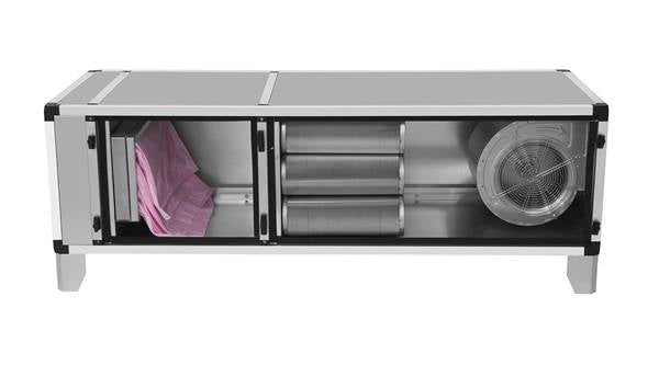 Système professionnel de filtration et de purification d'air Unninox FGFK-12