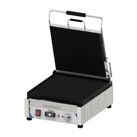 GRILL PANINI XL PREMIUM RAINURÉE - LISSE AVEC MINUTEUR