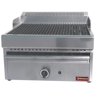 Grill-vapeur gaz avec grille de cuisson en fonte -Top- GV641