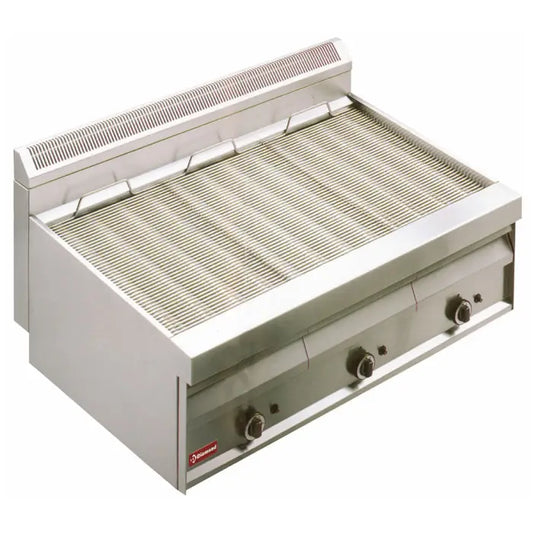 Grill-vapeur gaz avec grille de cuisson en O -Top- GV1207 -