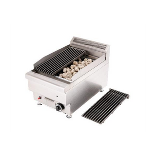 Gas lavasteengrill 400x700