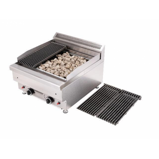 Gas lavasteengrill 400x700