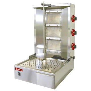 Gyros grill gaz 35 kg KEB-G61 - Grill pitta gyros Matériel